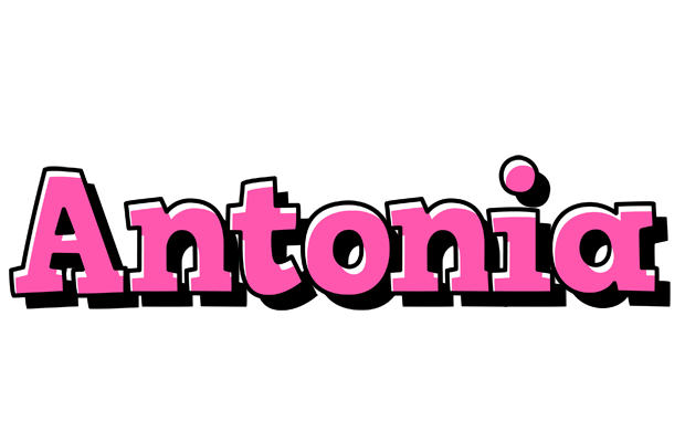 Antonia girlish logo