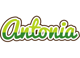 Antonia golfing logo