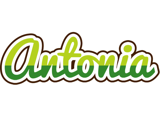 Antonia golfing logo