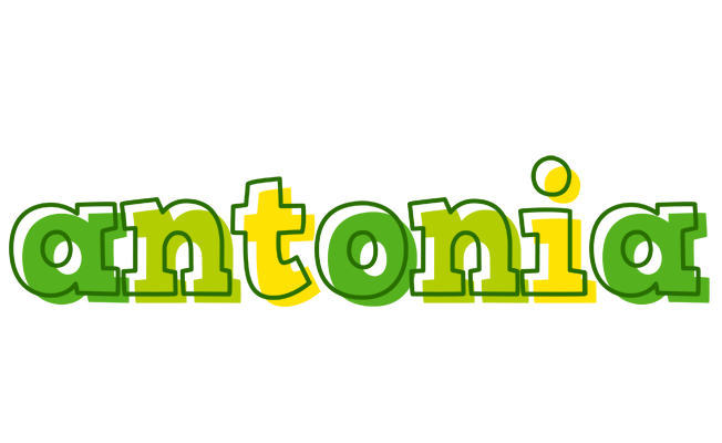 Antonia juice logo