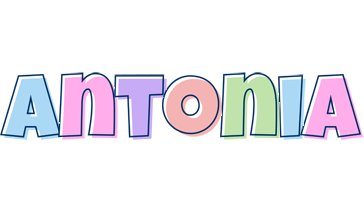 Antonia pastel logo
