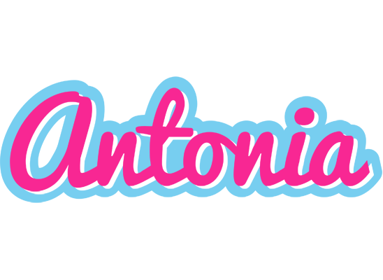Antonia popstar logo