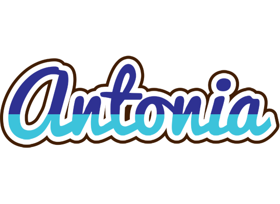 Antonia raining logo