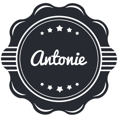 Antonie badge logo