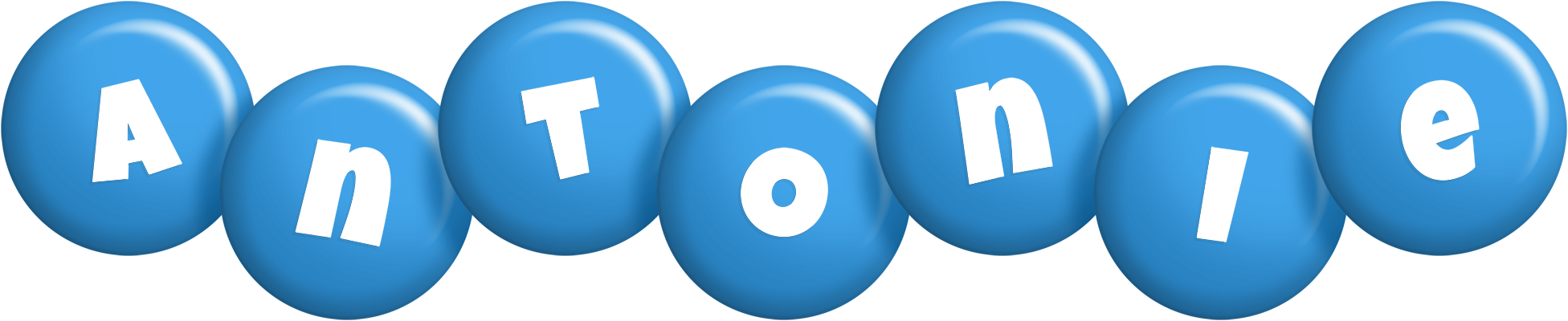 Antonie candy-blue logo