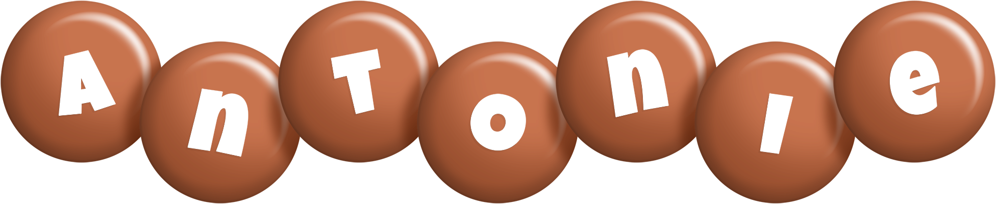 Antonie candy-brown logo