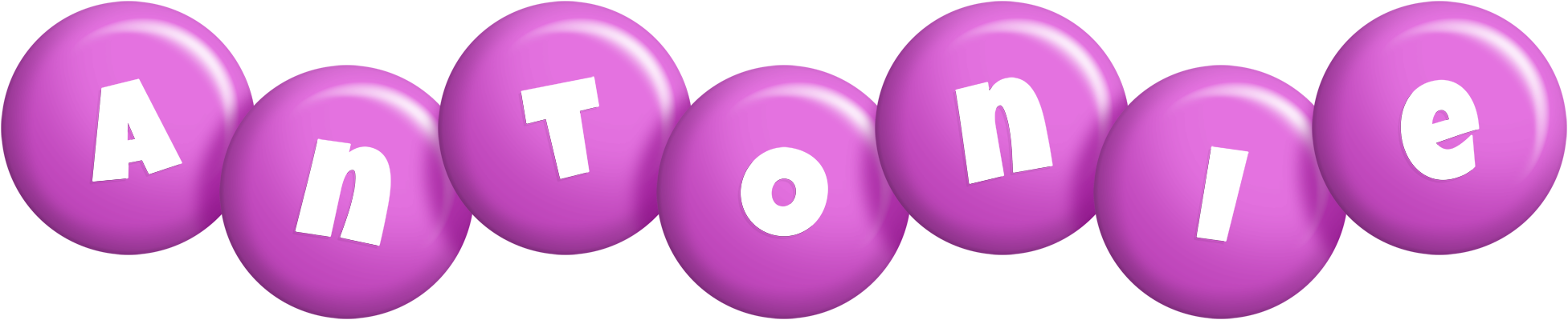Antonie candy-purple logo