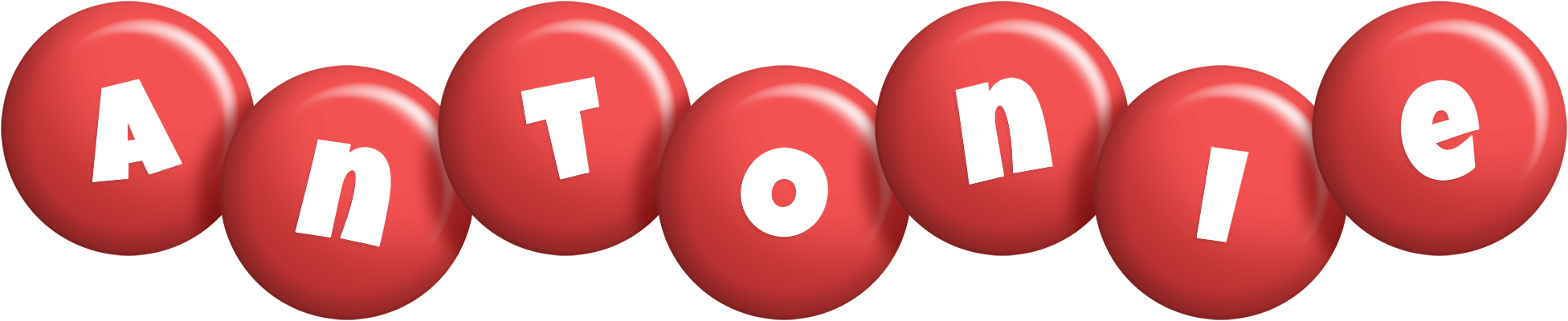 Antonie candy-red logo