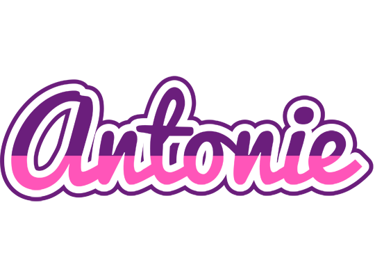 Antonie cheerful logo