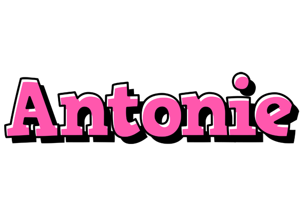 Antonie girlish logo