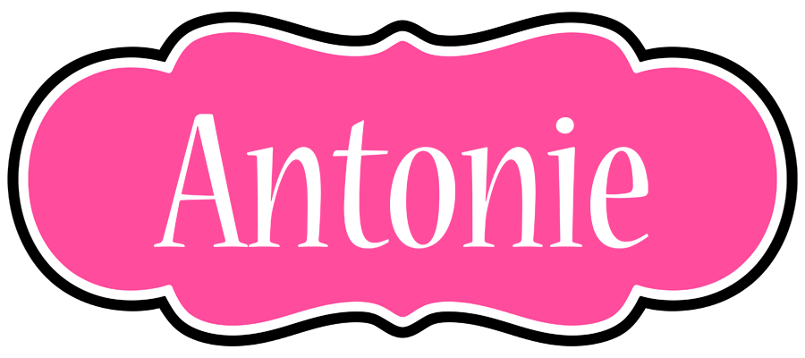 Antonie invitation logo
