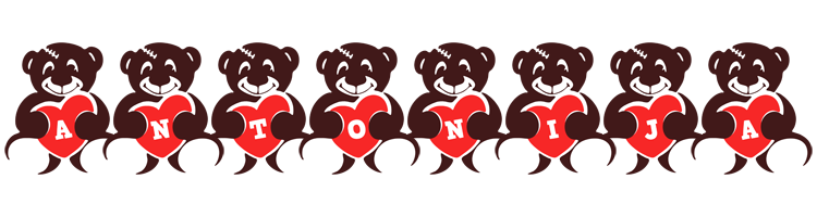 Antonija bear logo