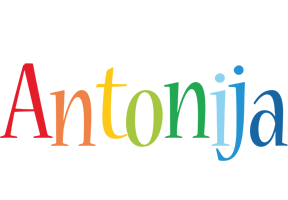 Antonija birthday logo