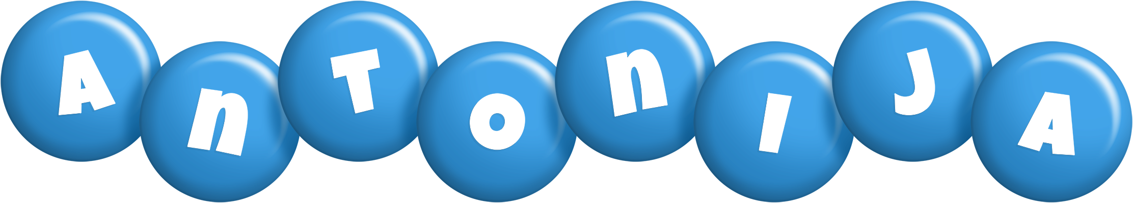 Antonija candy-blue logo