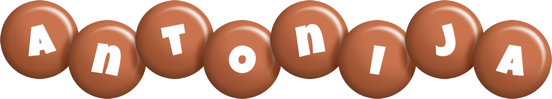 Antonija candy-brown logo