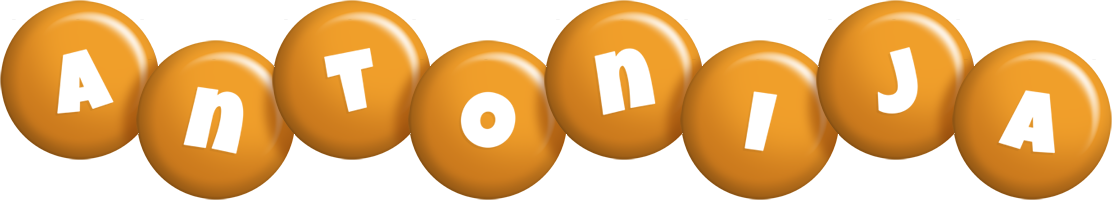 Antonija candy-orange logo