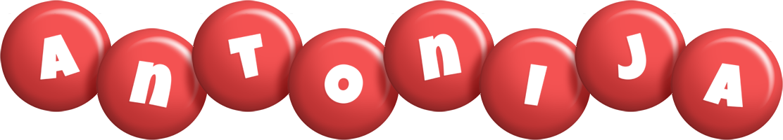Antonija candy-red logo