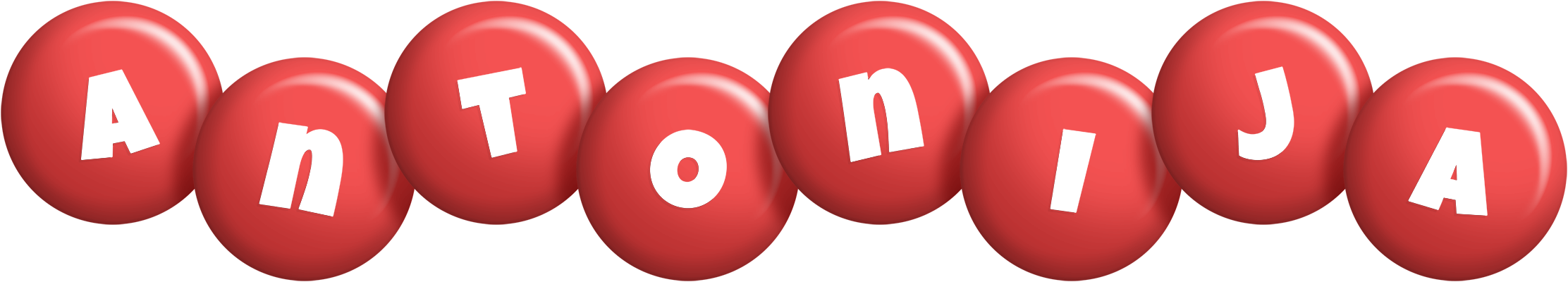 Antonija candy-red logo
