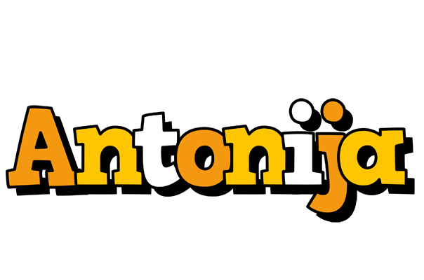 Antonija cartoon logo