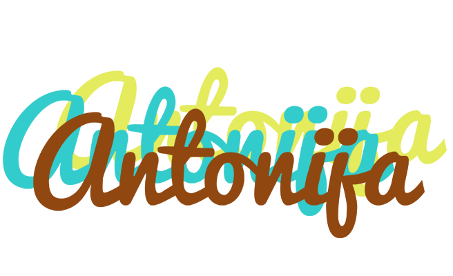Antonija cupcake logo