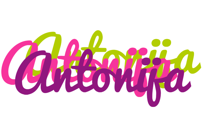 Antonija flowers logo