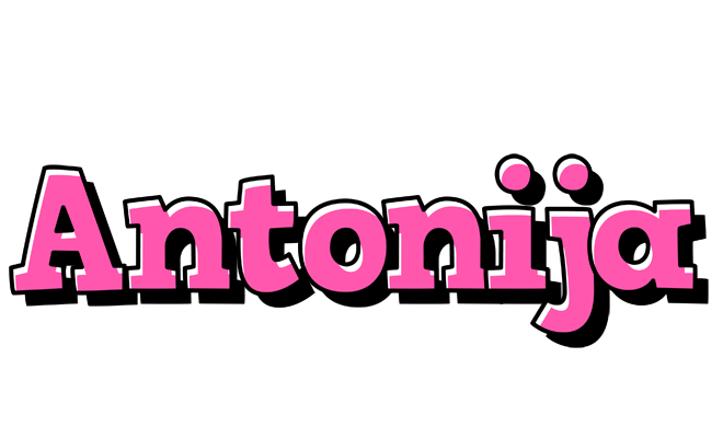 Antonija girlish logo