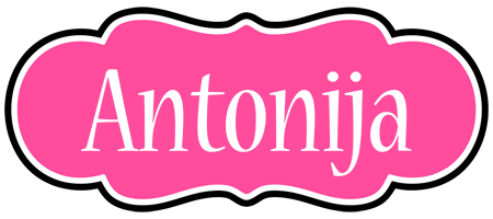 Antonija invitation logo