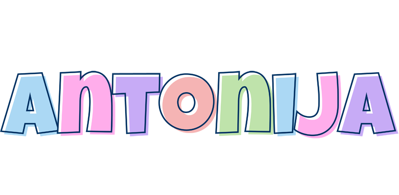Antonija pastel logo