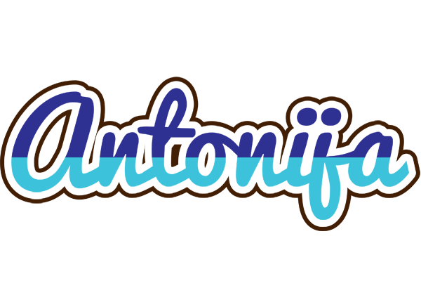 Antonija raining logo