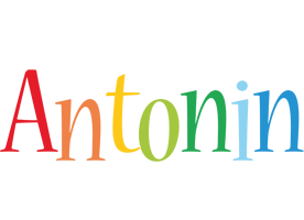 Antonin birthday logo