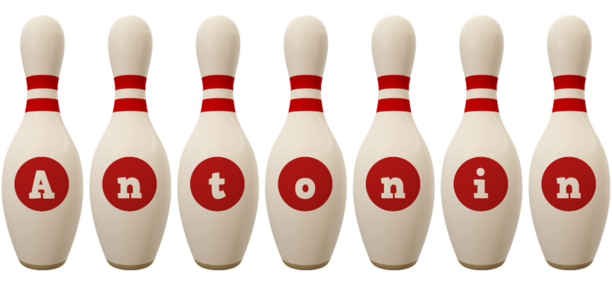 Antonin bowling-pin logo