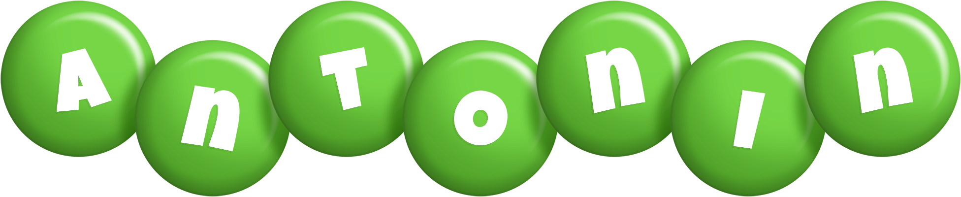 Antonin candy-green logo