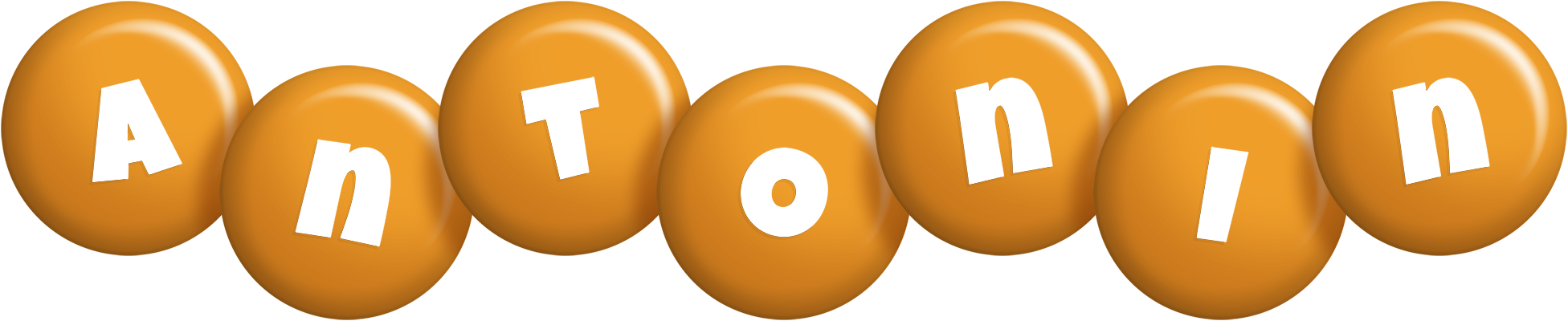 Antonin candy-orange logo