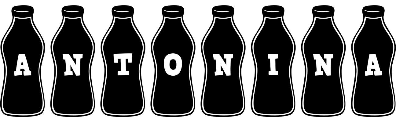 Antonina bottle logo