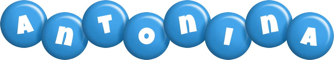 Antonina candy-blue logo