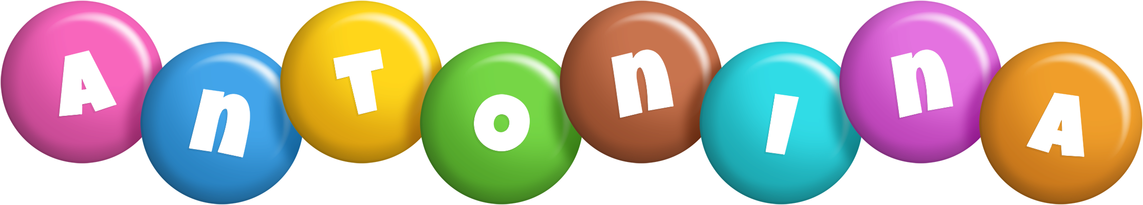 Antonina candy logo