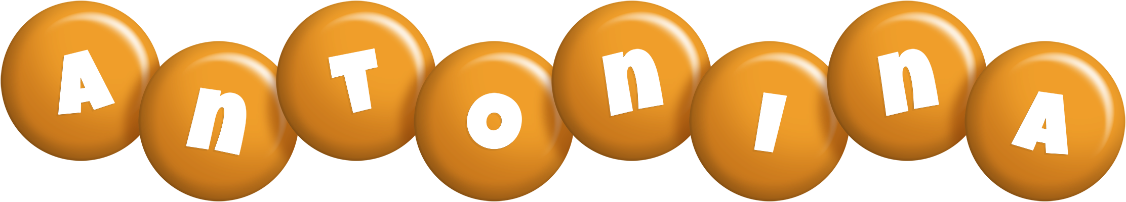 Antonina candy-orange logo