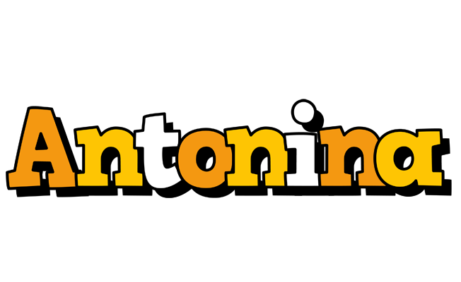 Antonina cartoon logo