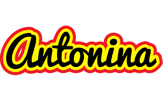 Antonina flaming logo