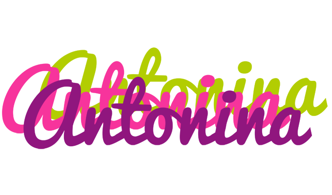 Antonina flowers logo