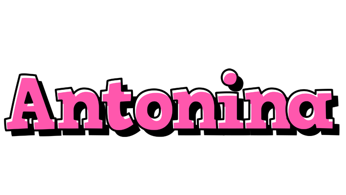 Antonina girlish logo