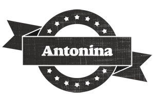 Antonina grunge logo