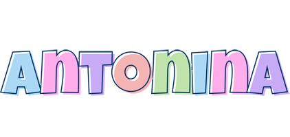 Antonina pastel logo