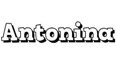 Antonina snowing logo