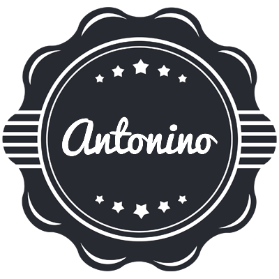 Antonino badge logo