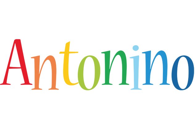 Antonino birthday logo