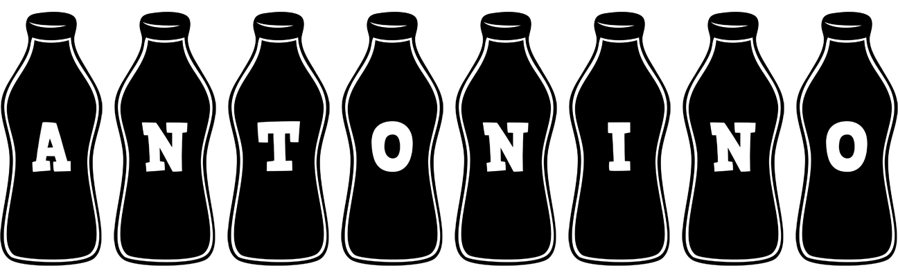 Antonino bottle logo