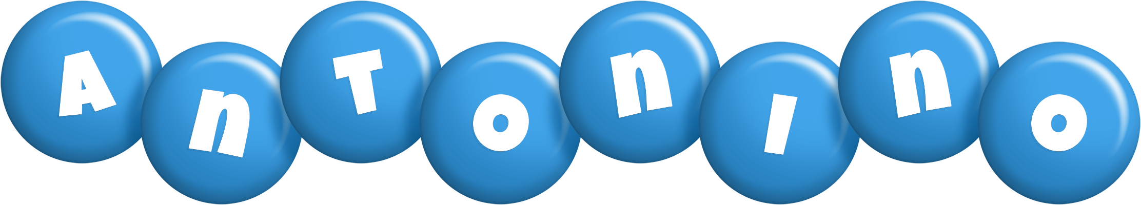 Antonino candy-blue logo