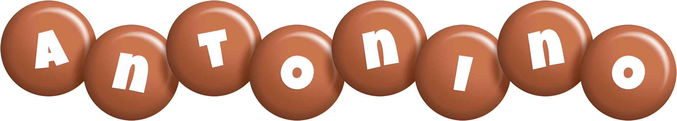 Antonino candy-brown logo