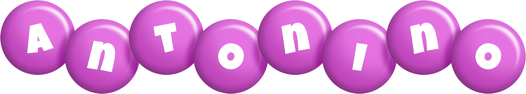 Antonino candy-purple logo
